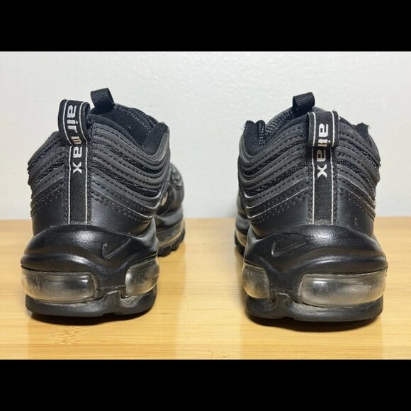 Size 5.5 - Nike Air Max 97‎ Womens Black Silver Running Shoes DM8347-001 Ladies - Picture 7 of 9